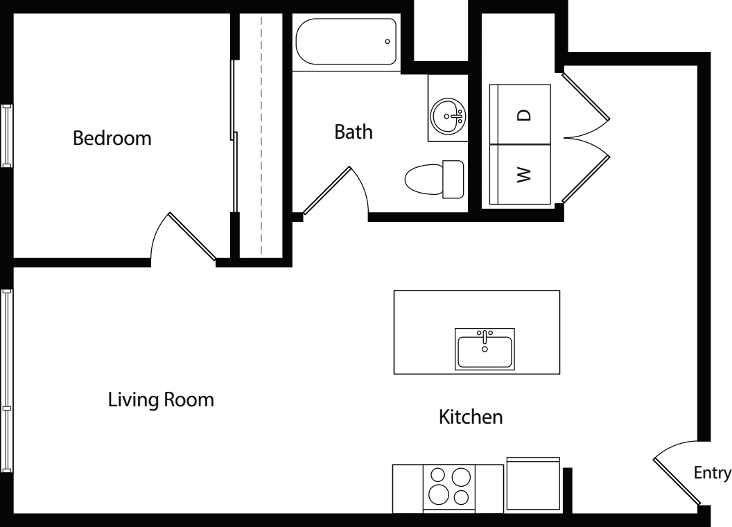 One Bedroom C