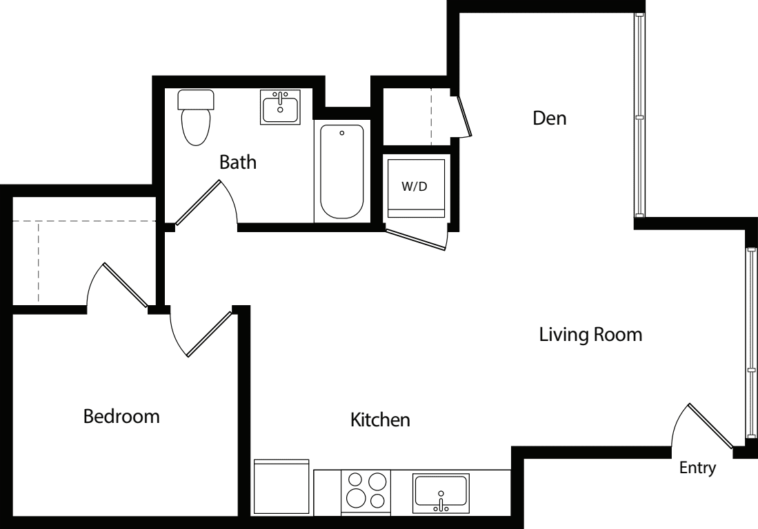 Live Work A floorplan