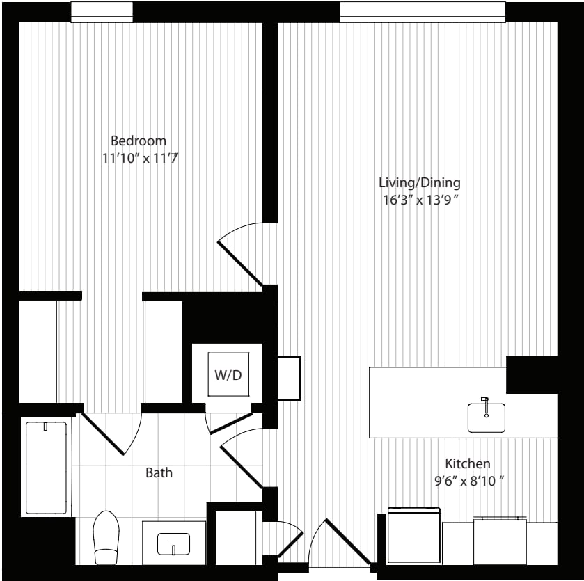 1 Bedroom A