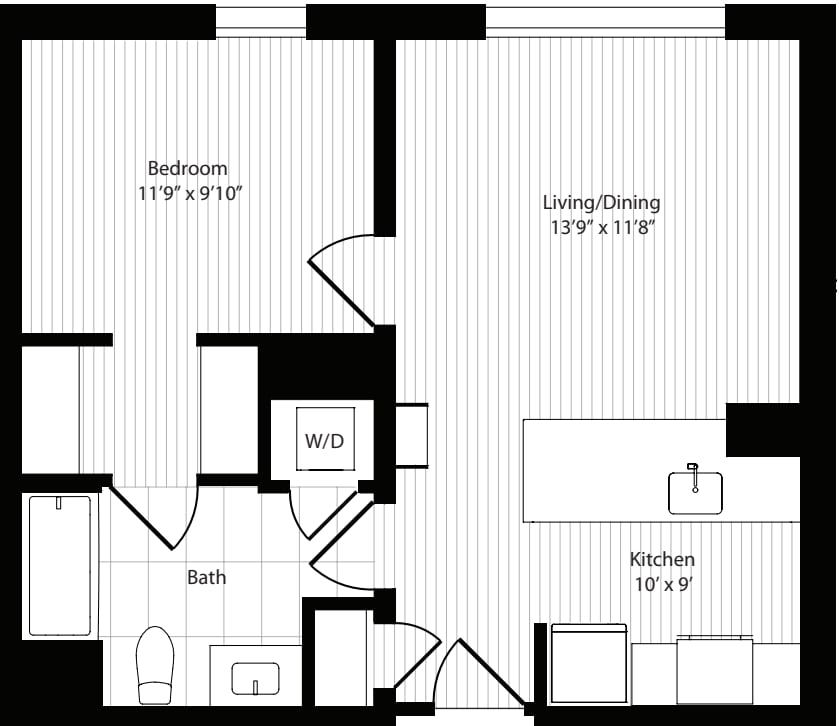 1 Bedroom B