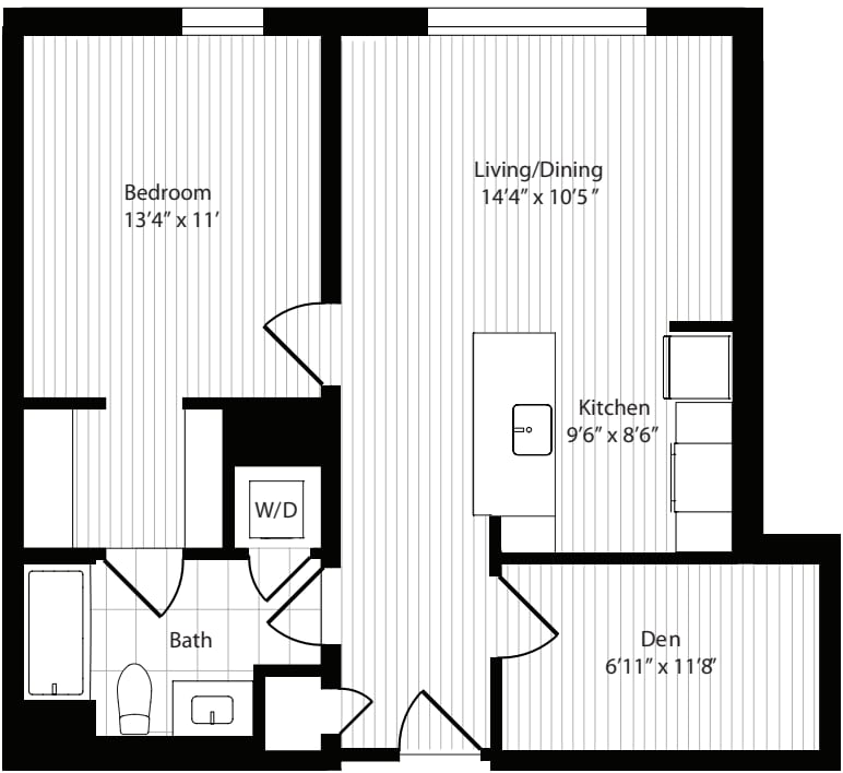 1 Bedroom D