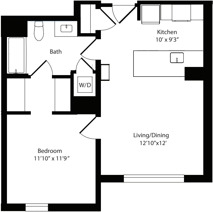 1 Bedroom G