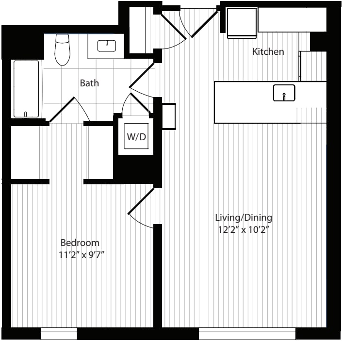 1 Bedroom J