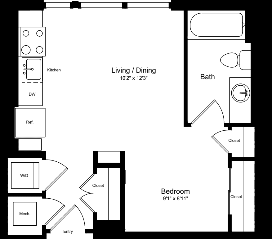 100K Apartments At the Gateway of NoMa