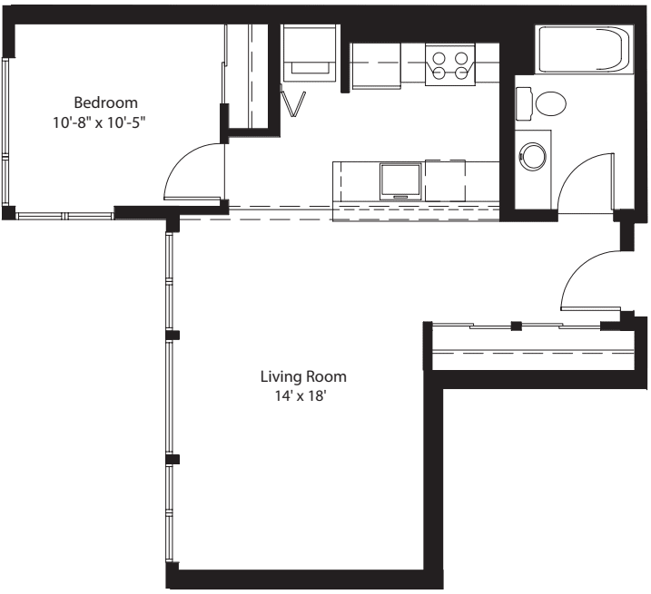 1 Bedroom D