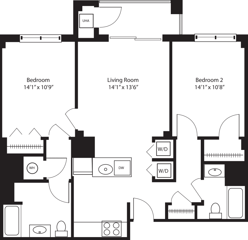 Floor plan D