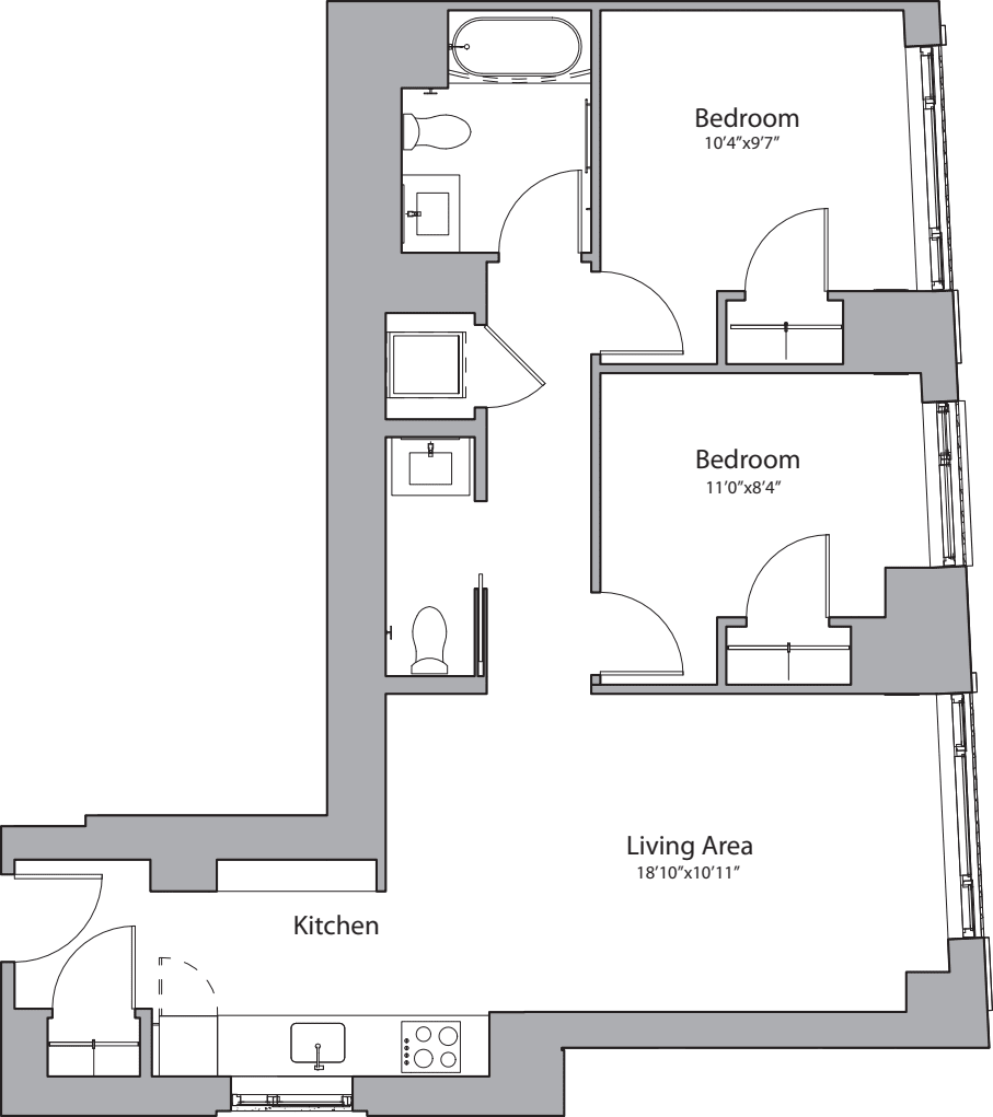 Troy Boston Apartments 55 Traveler St South End Boston