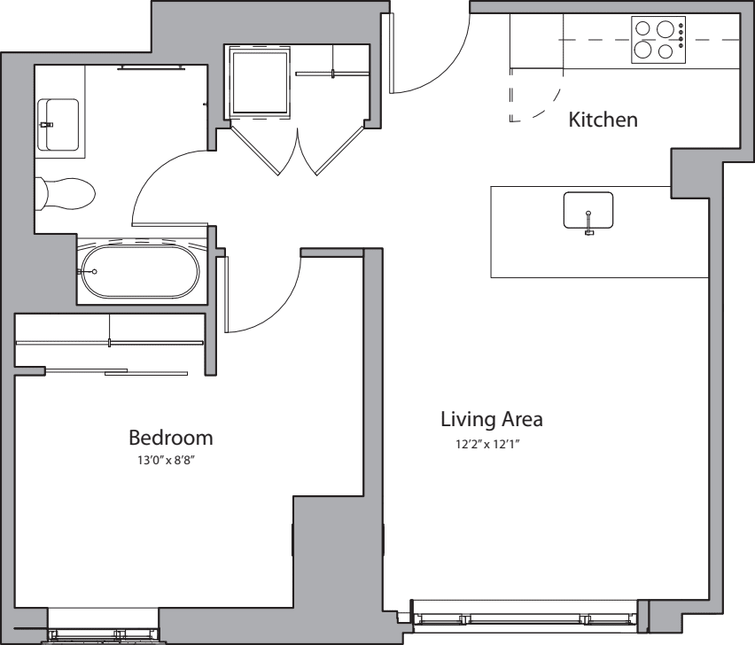 P floorplan