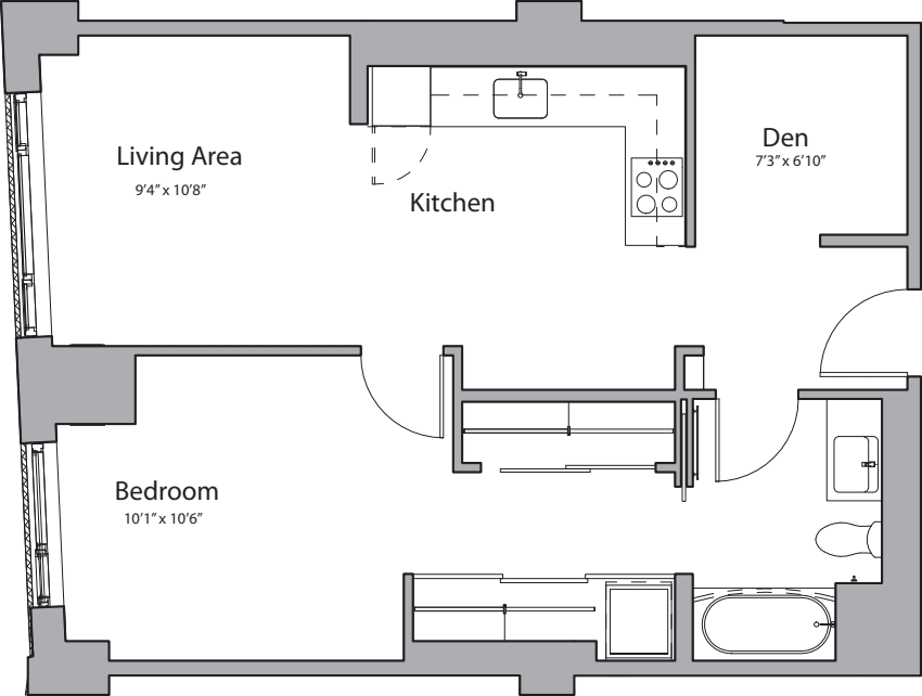 S floorplan