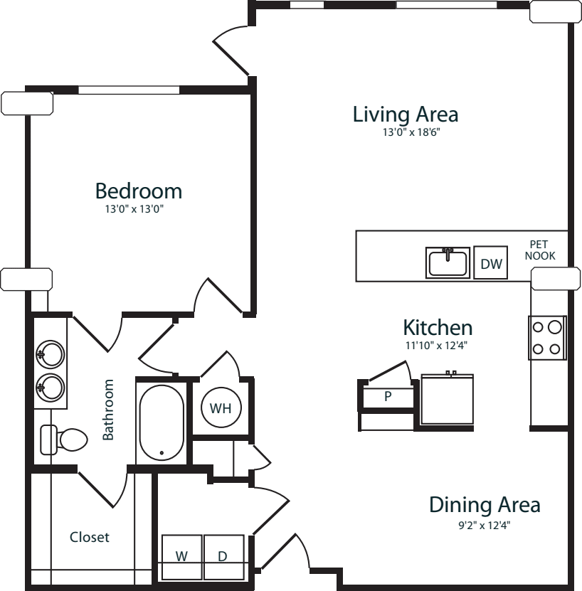 A4 floorplan