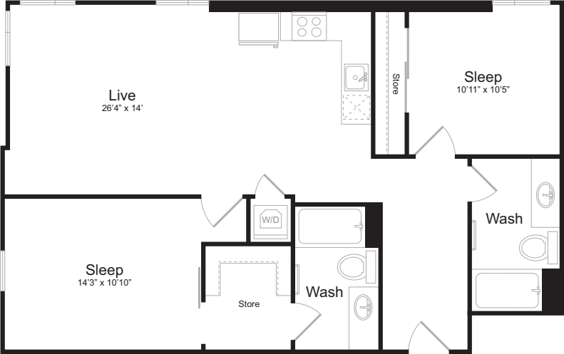 2 Bedroom C