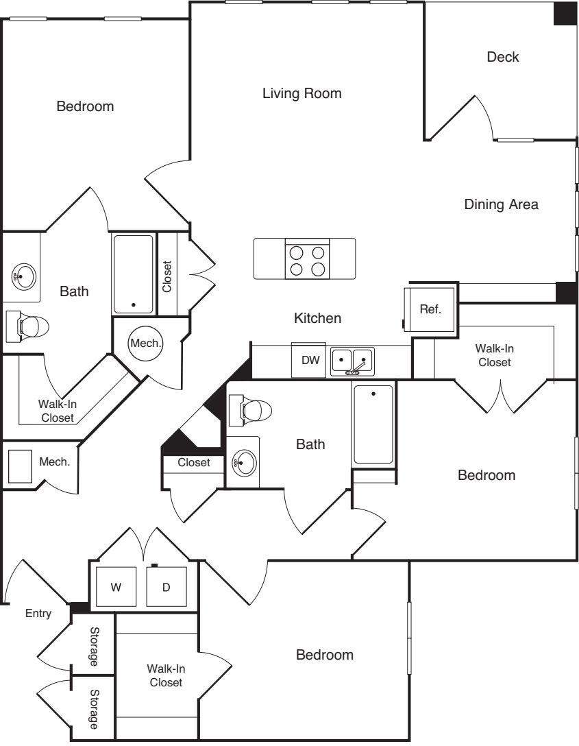 Steamboat floorplan