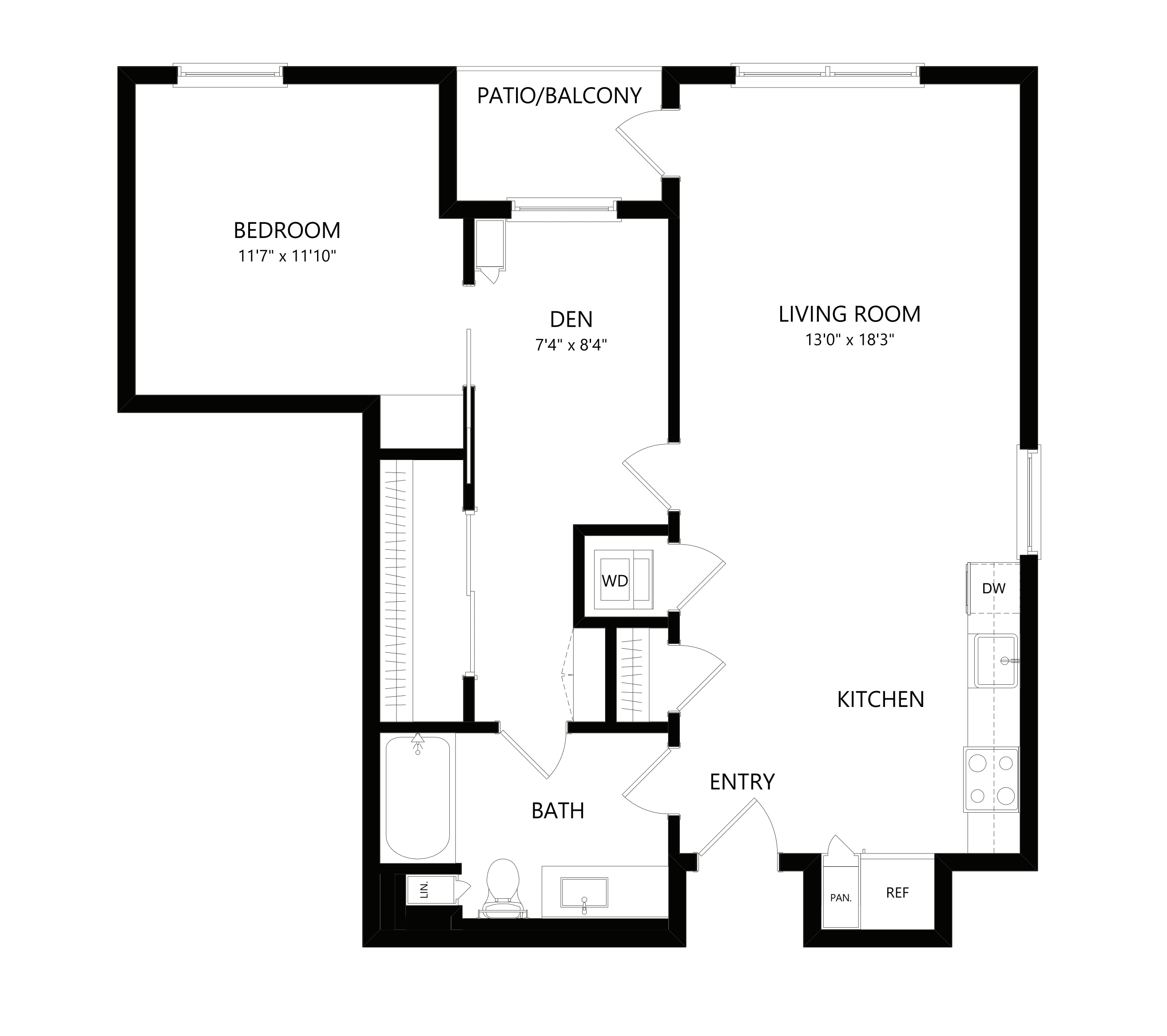 Huxley Apartments Redwood City 1355 El Camino Real