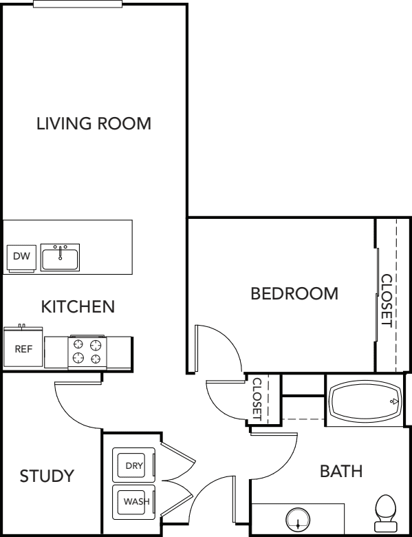 Coleman B Type A floorplan