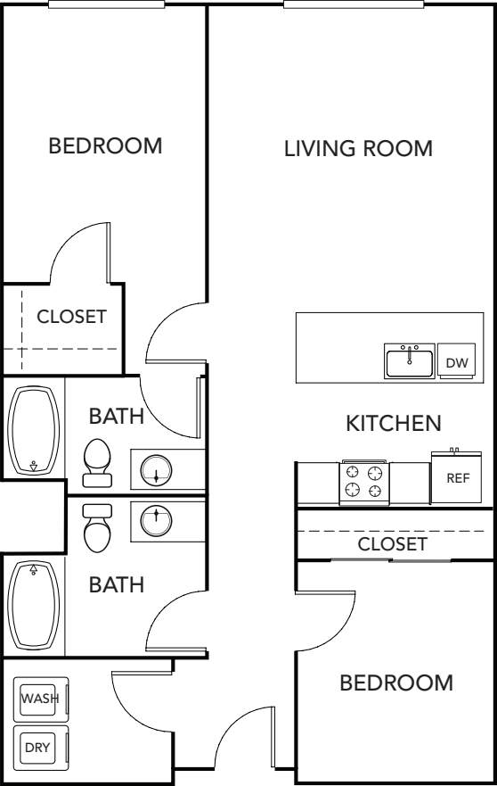 Madrona D1 Type A floorplan