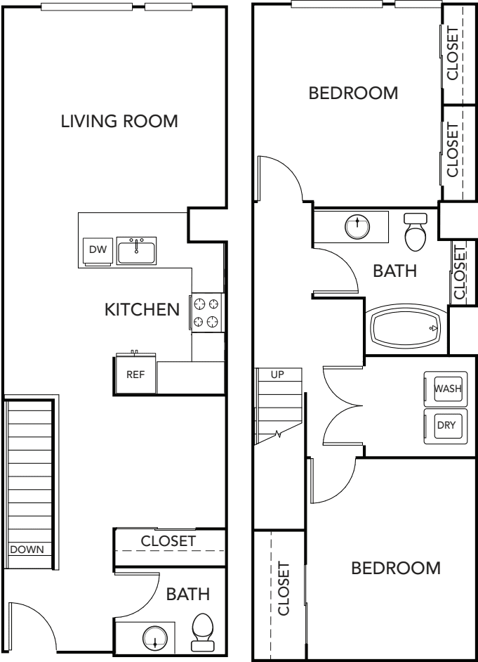 Westlake E1 floorplan