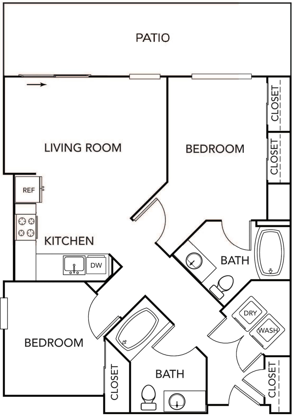 Lincoln D2 Type A floorplan