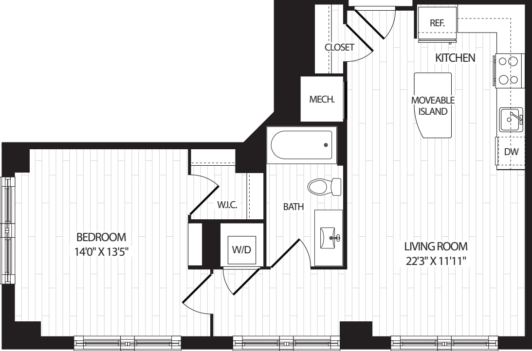 A14 floorplan