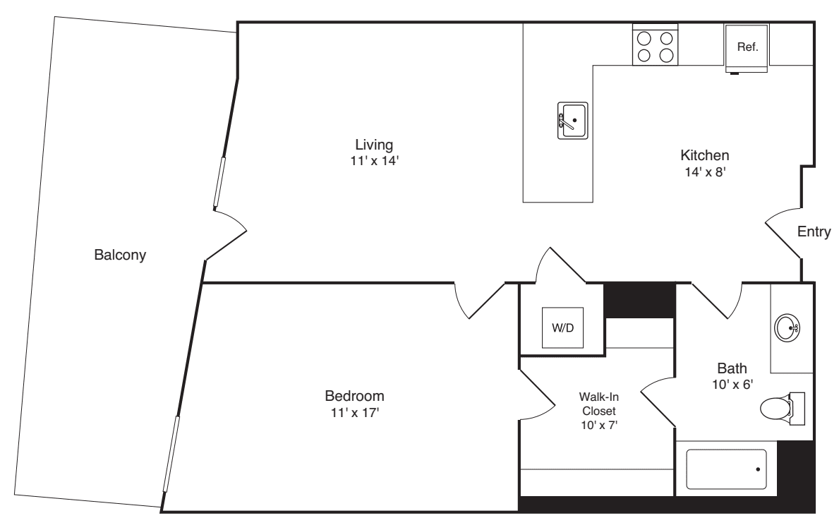 Milo Apartments Located at 9+CO in Congress Park