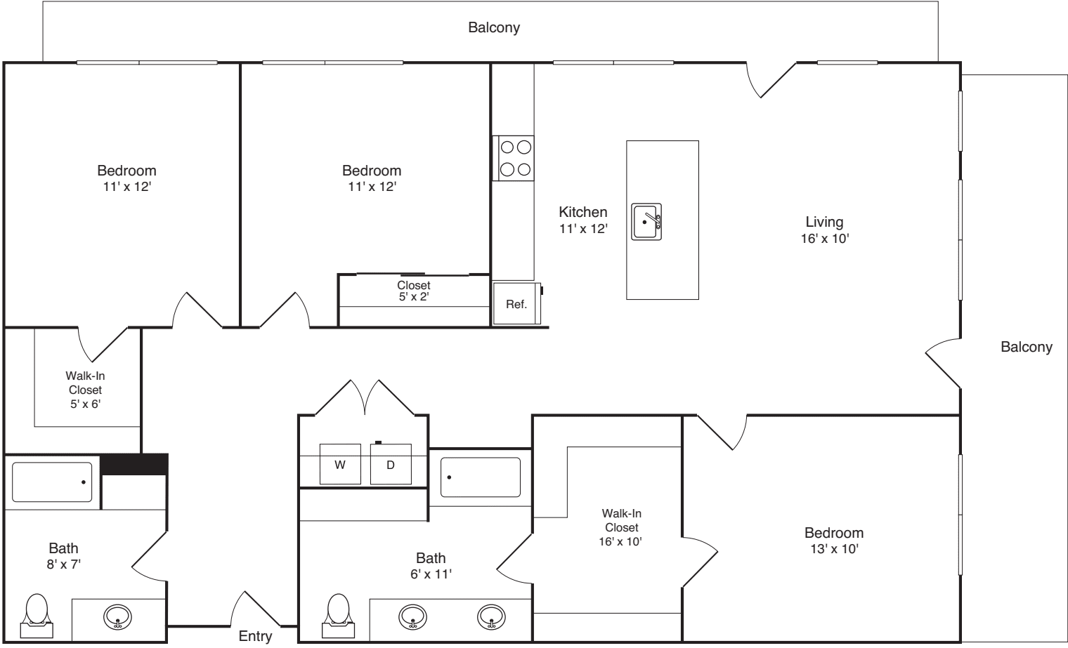 Milo Apartments Located at 9+CO in Congress Park