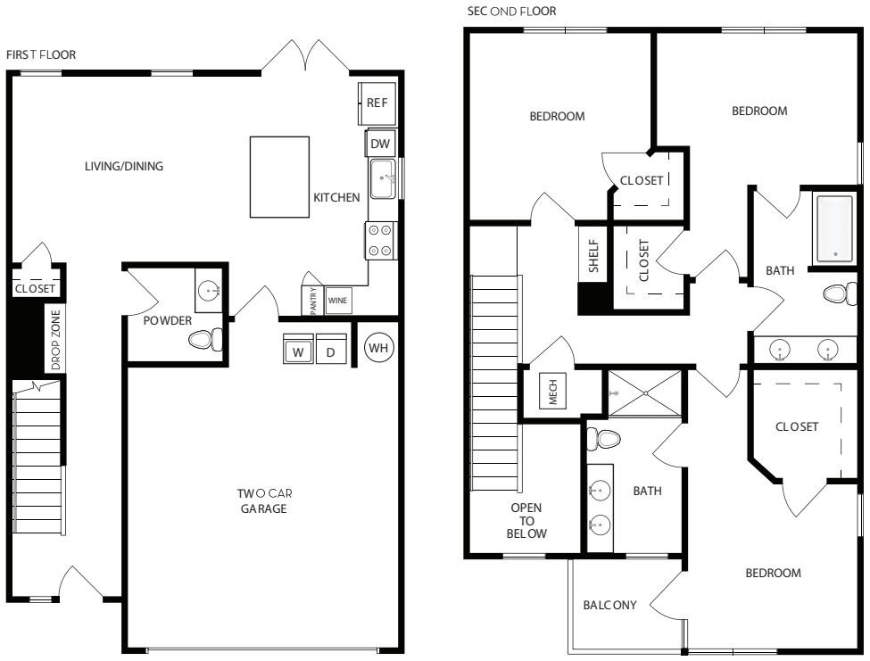TH-301 floorplan
