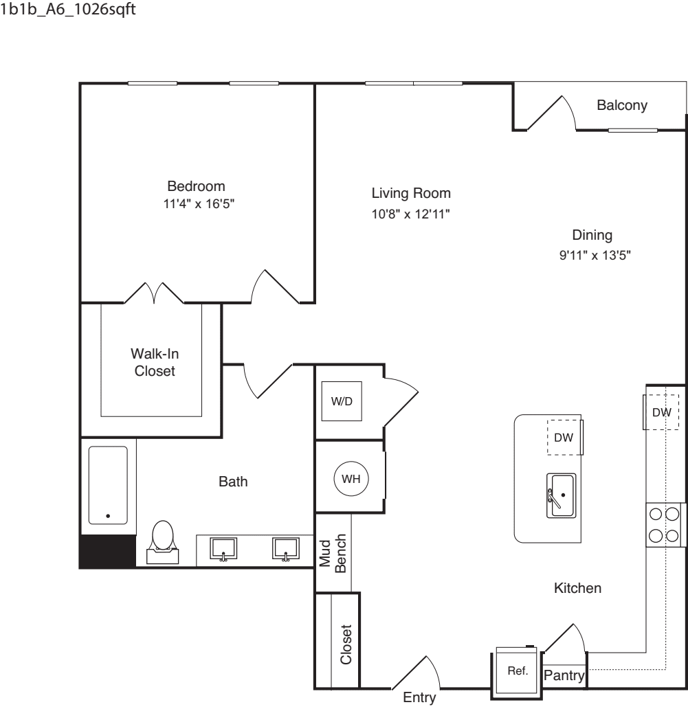 A6 floorplan