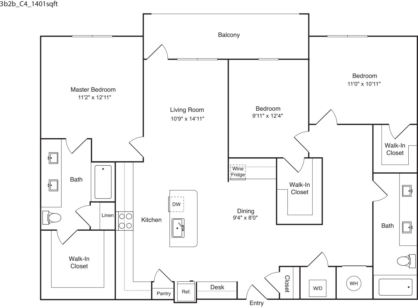 C4 floorplan
