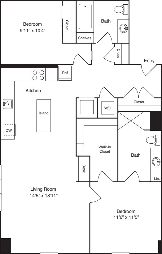 Reverb Apartments in Shaw DC 2131 9th St NW