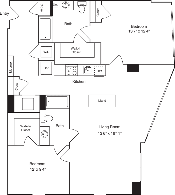 Reverb Apartments in Shaw DC 2131 9th St NW