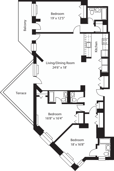 O3 floorplan