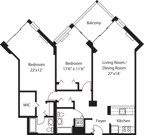 D2 & K2 floorplan