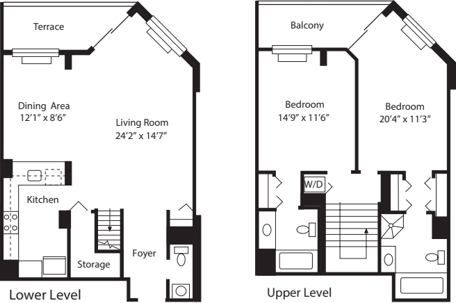 CD with Terrace floorplan