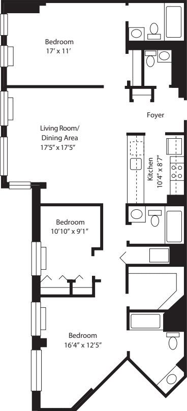 NW3 floorplan