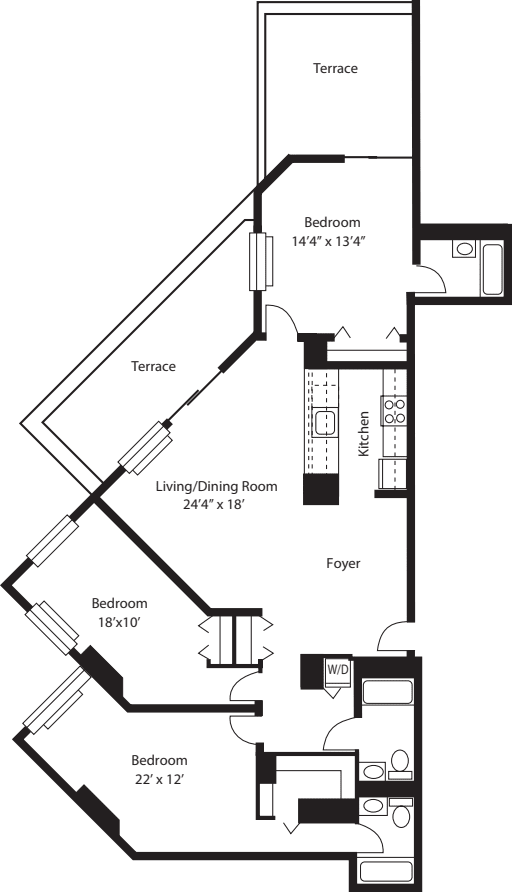 E3 & J3 floorplan