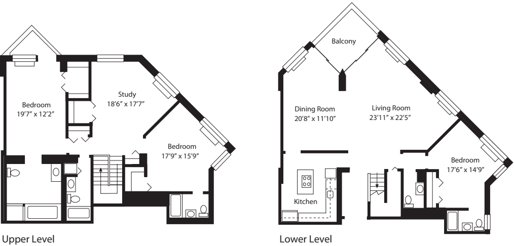 ADP & NDP Duplex floorplan