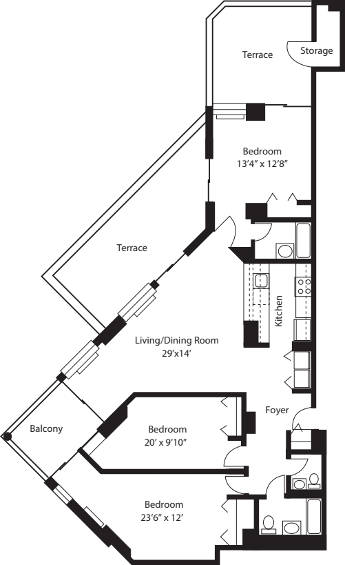 E3 floorplan