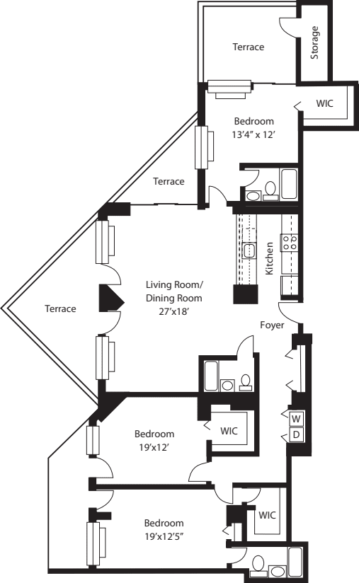 P3 floorplan