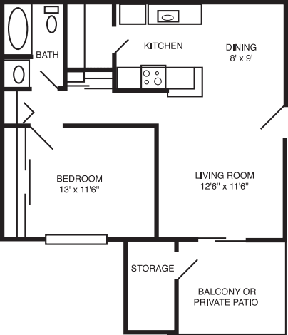 Cypress floor plan