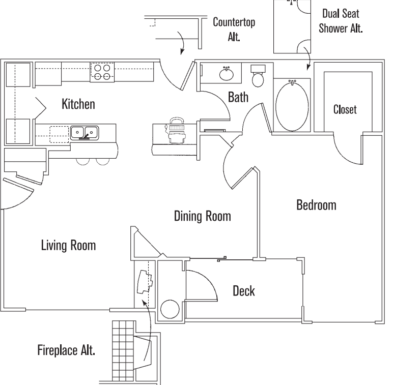 Verdi floor plan