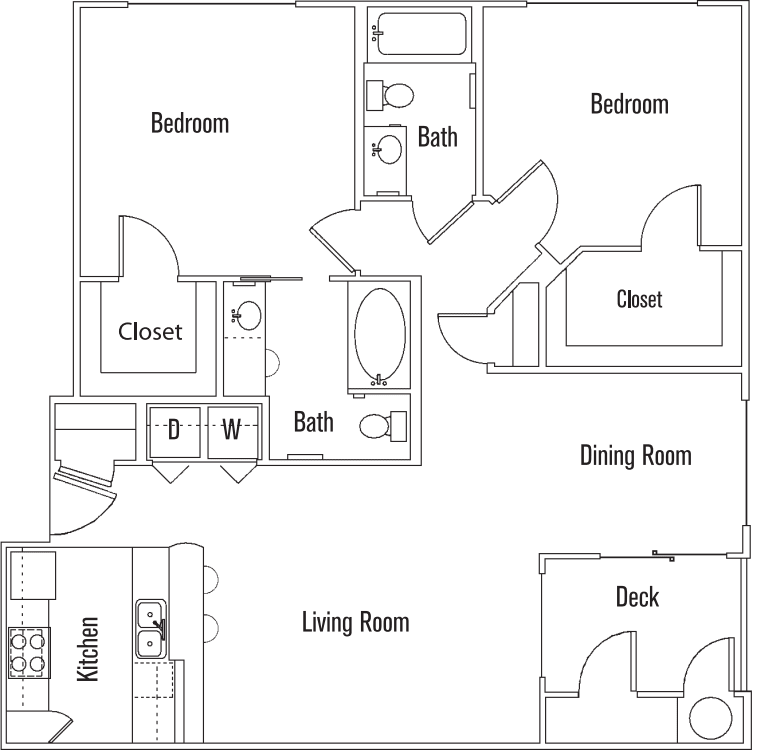 Mozart floor plan