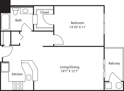 1A floor plan