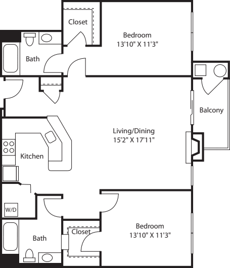 2Ma floor plan