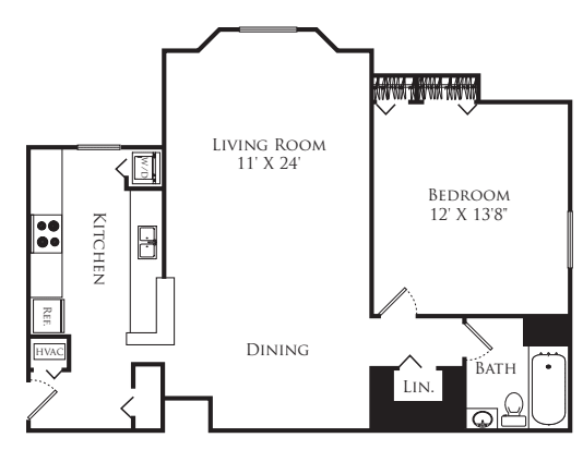 Hoover floor plan