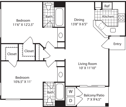 Portofino floor plan