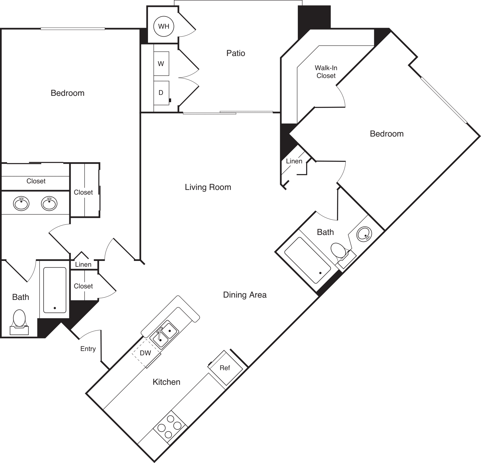 Electra floor plan