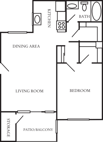 The Oakdale floor plan