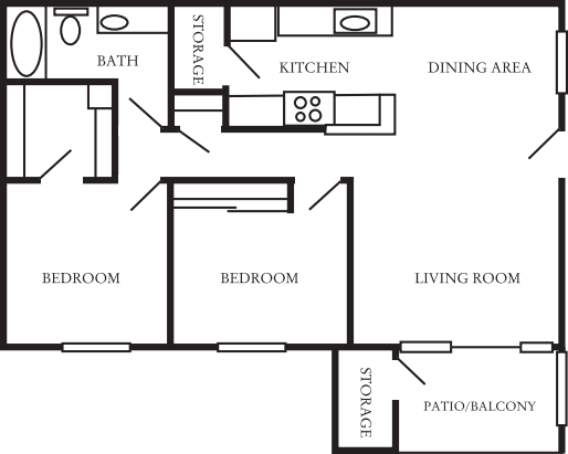 The Hillcrest floor plan