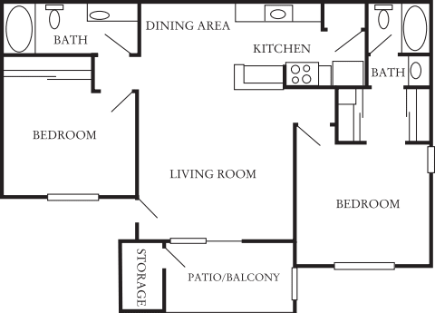 The Woodridge floor plan