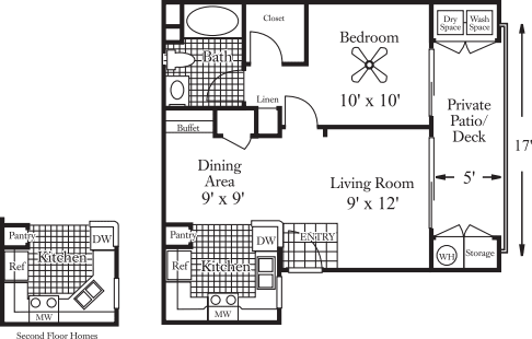 The Alpes floor plan