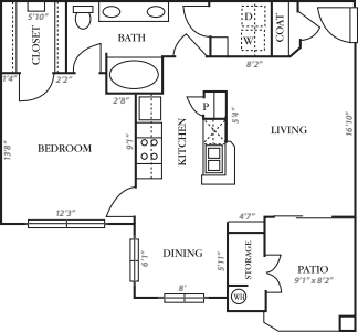 Mandevilla floor plan